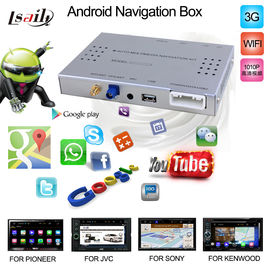 جعبه ناوبری اندروید با ارتقاء KENWOOD اینترنت، فیس بوک، WIFI، HD1080، فیلم آنلاین، موسیقی