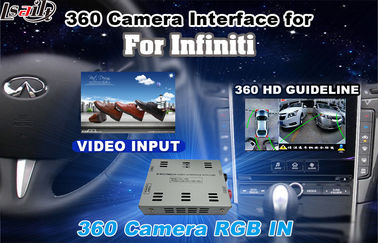 رابط دوربین معکوس HD گواهی CCC برای Infiniti Q50/Q50L/Q60، 100*80*30MM