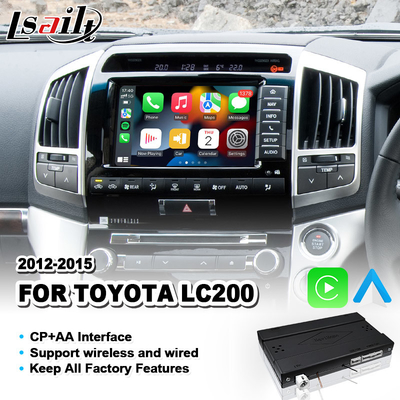 Toyota Wireless Carplay Android Auto Interface برای Land Cruiser LC200 2012-2015