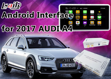 رابط ویدئویی چند رسانه ای ناوبری AUDI A4 Andorid 2017 با Mirrorlink داخلی، WIFI، خط راهنمای پارکینگ