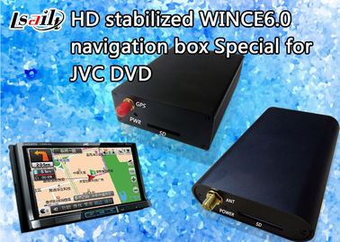 جعبه ناوبری خودرو JVC 800*480 با بلوتوث / صدای استریو / پخش کننده DVD / FM MP3 MP4