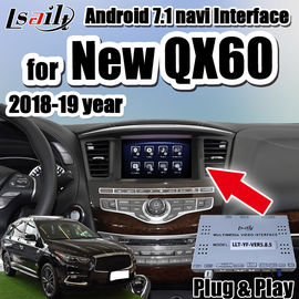 رابط ویدیوی ماشین اندروید 7.1 Plug&amp;Play برای جدید QX60 QX80 سال 2018-2019 پشتیبانی carplay، ADAS، youtube