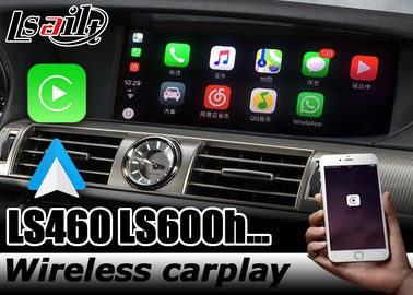 ارتقاء کارپلی بی سیم برای Lexus LS600h LS460 2012-2016 12 نمایشگر اندروید اتو یوتیوب پخش توسط Lsailt