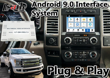 Android 9.0 Auto Interface GPS Navigation Box برای سیستم Ford F-450 SYNC 3