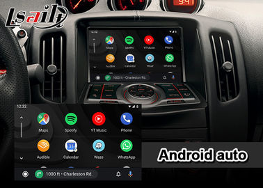 USB Music VIDEO Nissan Wireless Carplay رابط سیمی Android Auto برای 370Z
