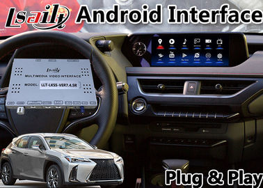 Lsailt Android 9.0 رابط ویدئویی چند رسانه ای جعبه ناوبری GPS برای کنترل پد لمسی Lexus UX200
