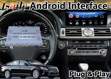 Lsailt Android 9.0 Lexus Video Interface for LS460 LS 600H Mouse Control support add carplay wireless android auto