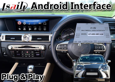 PX6 4 + 64 گیگابایت Android Navigation Carplay برای رابط چند رسانه ای خودرو Lexus GS300h GS200t GS350