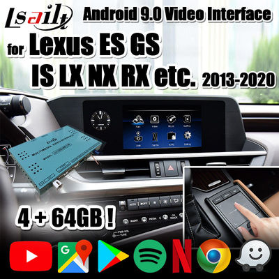 4 گیگابایت رابط چندرسانه‌ای CarPlay/Android برای Lexus با YouTube، NetFlix، Waze NX LX GX RX LC CT RC LS