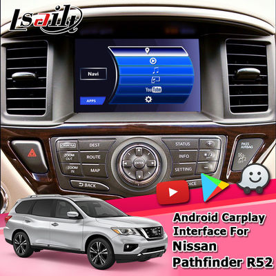 Nissan Pathfinder Android Auto Interface Carplay بی سیم با نصب آسان Plug &amp; Play