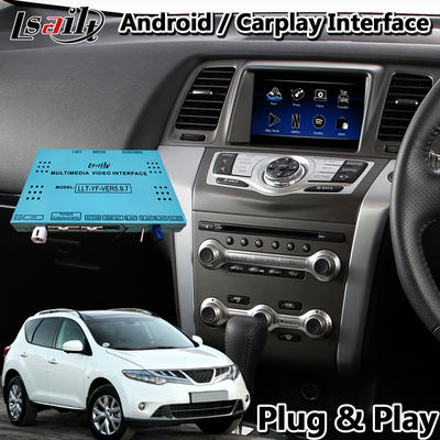 Lsailt 4 + 64 گیگابایت رابط ویدیویی چند رسانه ای خودرو Auto Android Carplay برای نیسان مورانو Z51