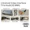 جعبه ناوبری ماشین اندروید برای رابط ویدیویی چند رسانه ای Audi Q7