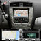 سیستم ناوبری GPS خودرو Lexus ES RX NX IS با صفحه نمایش لمسی تلویزیون در عقب با صفحه نمایش پخش ویدئو Android 5.1