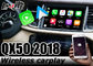 رابط Carplay بی‌سیم Infiniti QX50 2018 با Android Auto Youtube Play Box