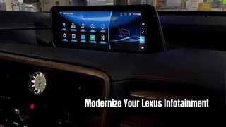 صفحه نمایش اندروید Lsailt برای Lexus RX NX IS RC GS ES