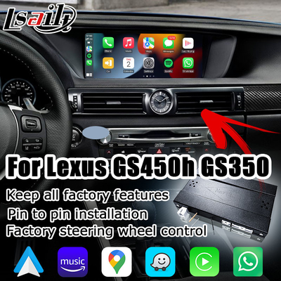 رابط خودکار اندروید carplay بی سیم برای Lexus GS450h GS350 GS200t توسط Lsailt