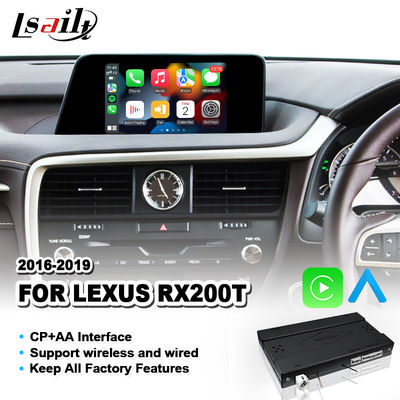 یکپارچه سازی خودرو رابط کارپلی برای لکسوس RX200T RX350 RX300 RX کنترل ماوس 2016-2019