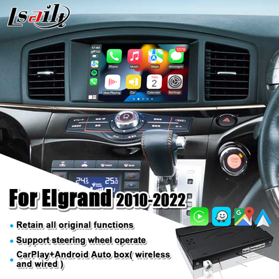 رابط Nissan CarPlay با Android Auto، YouTube، Spotify برای Elgrand، Patrol، Armada، Pathfinder