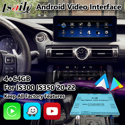 رابط ویدیویی Android Carplay Lsailt برای Lexus IS IS300 IS350 IS300h IS500 2020-2023