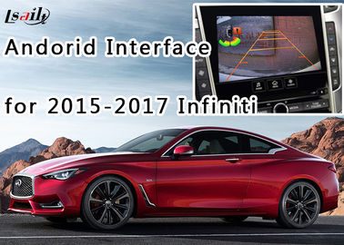 2015-2017 رابط Android Auto Infiniti + جعبه ناوبری اندروید با Mirrorlink داخلی، WIFI داخلی