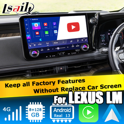 اندروید 13 8+128 رابط چند رسانه ای اندروید برای لکسوس LM LM350h 2023