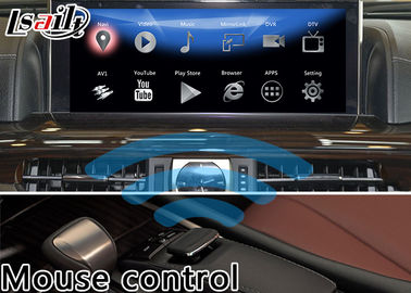 رابط ناوبری GPS خودرو Lsailt Android 9.0 برای Lexus LX570 Mouse Control 2016-2020 Model Youtube Waze LX 570