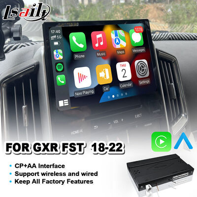 Lsailt Carplay Interface برای 2018-2022 تویوتا لند کروزر LC 200 GXR GX-R LC200 FST رادیو میزبان