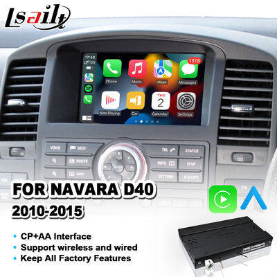 Lsailt Wireless Android Auto Carplay Interface برای 2010-2015 نیسان ناوارا D40