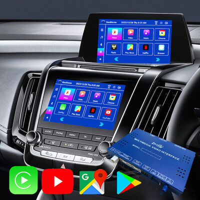 یکپارچه سازی OEM Anddroid CarPlay Interface Box برای Crown S220 2018-2022 با اندروید اتو، یوتیوب، نت فلکس، گوگل پلی