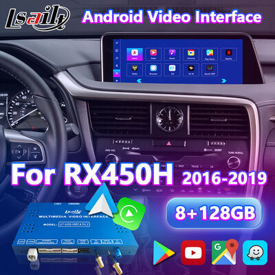 Lsailt اندروید کارپلی رابط ویدیویی لکسوس برای 2016-2019 RX 350 RX450h RX200t RX350L RX450L RX300 RX350