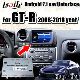 رابط Android Auto برای GT-R 2008-2016 با سیستم ناوبری اندروید 7.1، کارپلی بی سیم توسط Lsailt