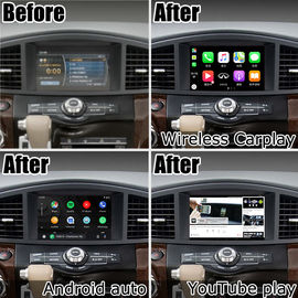 رابط Carplay بی سیم سیستم اندروید برای Nissan Elgrand Quest E52 2011-2020