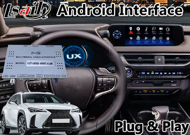 Lsailt Android 9.0 GPS Navigation رابط ویدیویی Lexus برای UX250 Touchpad کنترل GPS 2018-2020 UX 250