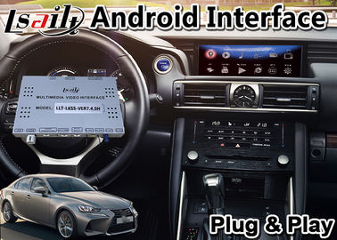 رابط ویدیویی ماشین اندروید Lsailt برای 2017-2020 Lexus IS 300h Mouse Control, GPS Navigation Box برای IS300h