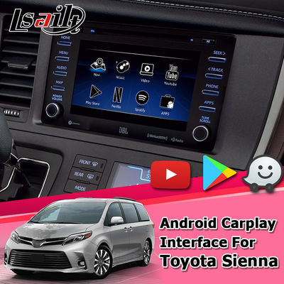 سیستم Android Carplay Box صفحه نمایش لمسی اصلی کنترل شده برای تویوتا سینا