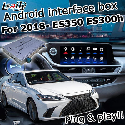 رابط ویدیویی چند رسانه ای Lexus ES 2018 Android 9.0 Car Navigation Box اختیاری ES350 ES300h