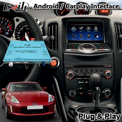 Lsailt 4 64GB رابط ویدئویی اندروید کارپلی چند رسانه ای برای نیسان 370Z