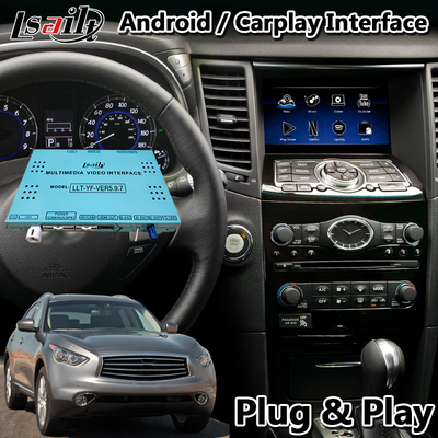 رابط کارپلی ناوبری اندروید Lsailt برای سال 2008-2013 Infiniti FX35 / FX37