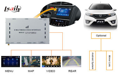 ناوبری خودرو لوازم جانبی رسیور خودکار ویدئویی GPS Navi برای دست راست هوندا