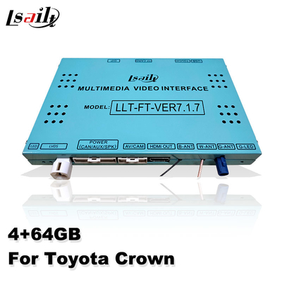 رابط کارپلی اندروید برای Toyota Crown S210 AWS210 GRS210 GWS214 Majesta Athlete 2012-2018