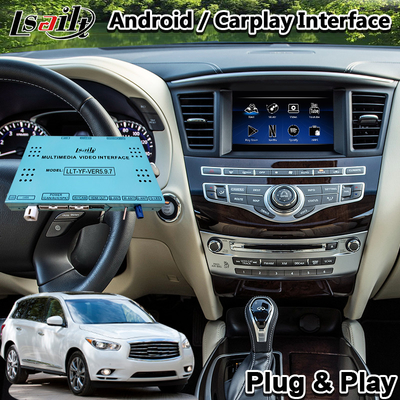 Lsailt Android Navigation Carplay Interface Box برای Infiniti JX35 با NetFlix Yandex Waze