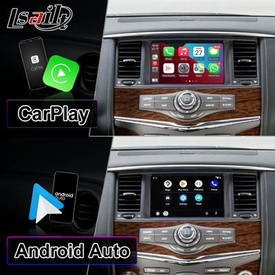 صفحه نمایش چند رسانه ای خودرو Lsailt برای Nissan Patrol Y62 2011-2017 با Android Auto Carplay بی سیم