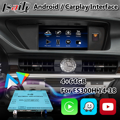 Lsailt Wireless Apple Carplay & Android Auto Multimeida Interface برای Lexus ES350 ES300H ES250