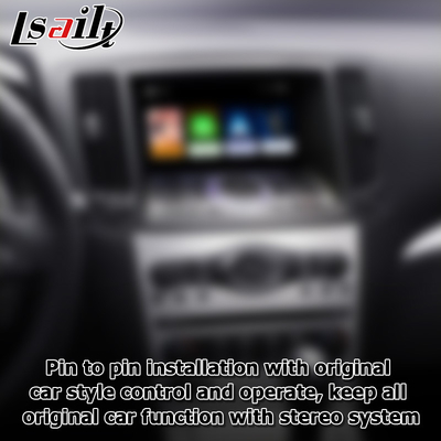 ماژول خودکار اندروید carplay بی‌سیم برای Infiniti G37 G25 Q40 Q60 370GT skyline 08IT