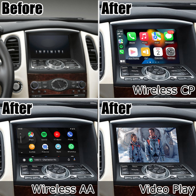 کارپلی خودکار اندروید بی‌سیم برای جعبه ماژول Infiniti EX35 EX25 EX37 QX50 EX IT08 08IT
