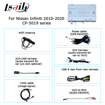کارپلی خودکار اندروید بی‌سیم برای جعبه ماژول Infiniti EX35 EX25 EX37 QX50 EX IT08 08IT