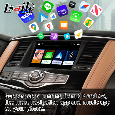 Infiniti QX80 QX56 Z62 وایرلس carplay اندروید خودکار چند رسانه ای رابط IT08