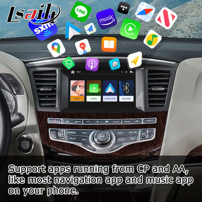 راه حل ارتقاء بدون آسیب رابط کاربری خودکار اندروید Infiniti JX35 QX60 بی سیم carplay