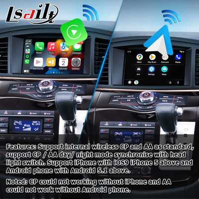 Nissan Elgrand E52 HD muti انگشت لمسی صفحه نمایش HD ارتقاء بی سیم carplay android auto