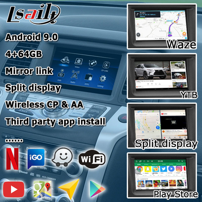 Nissan Murano Z51 Android HD ارتقاء صفحه نمایش اندروید خودکار carplay Youtube waze Netflix play